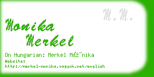 monika merkel business card